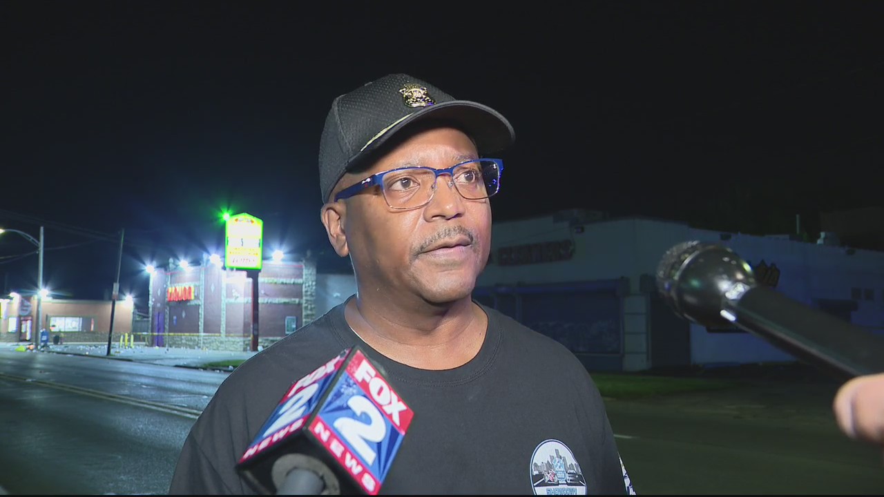 Detroit police chief on scene of shooting that wounded 7