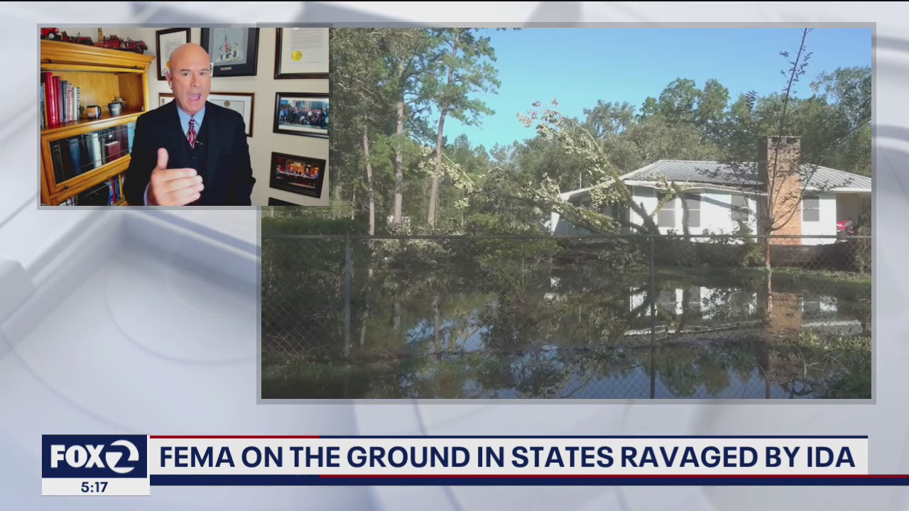 FEMA has boots on the ground in several states ravaged by Hurricane Ida