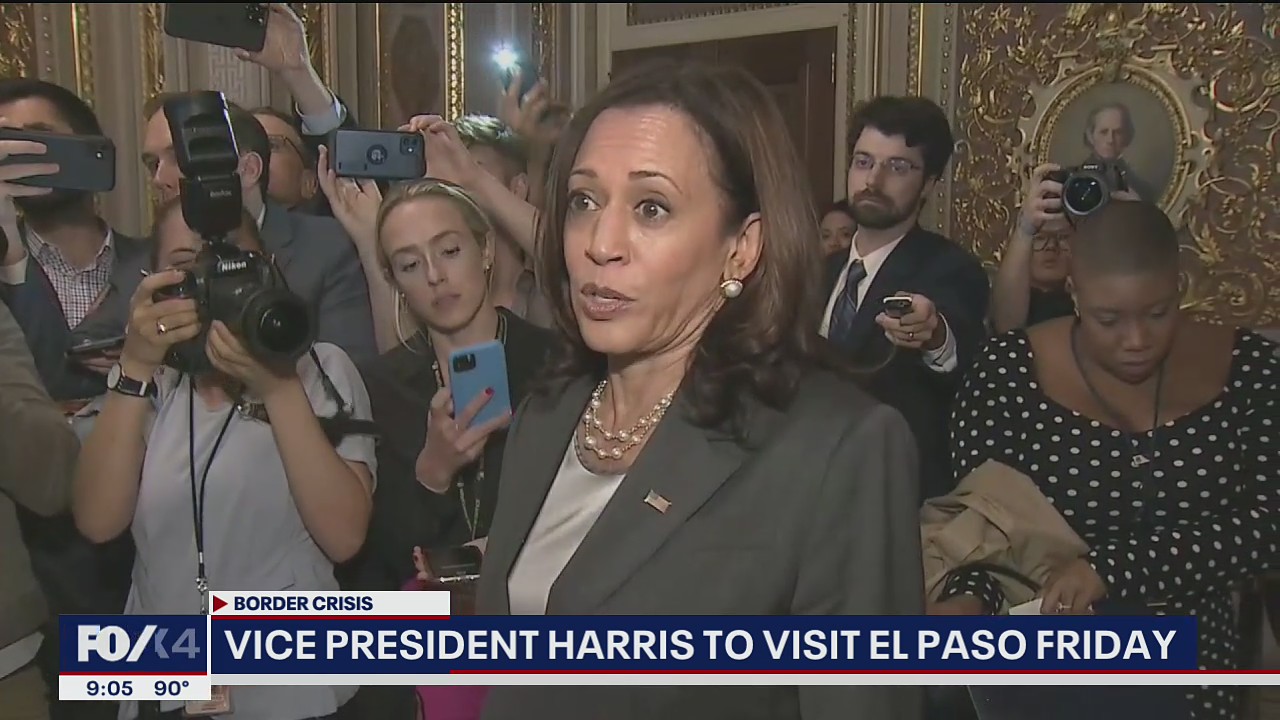 Vice President Kamala Harris to visit El Paso Friday