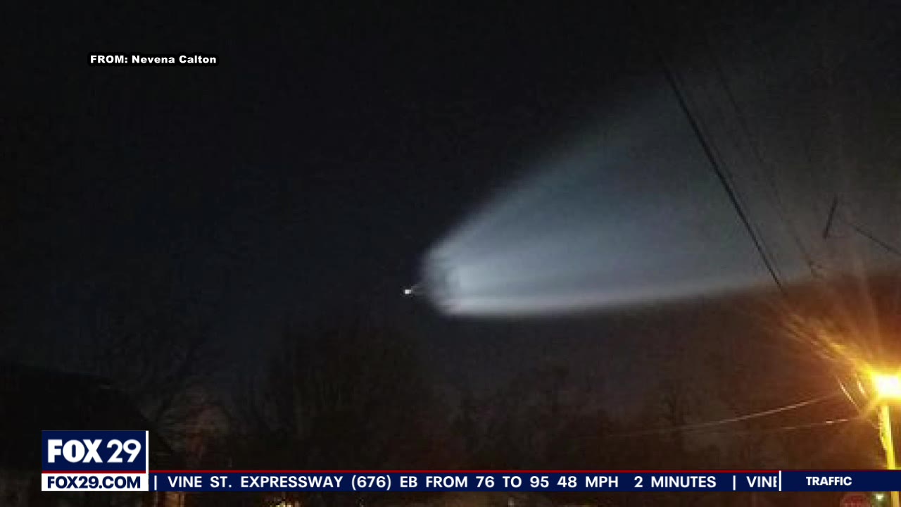 SpaceX launch witnessed in NJ early Sunday morning