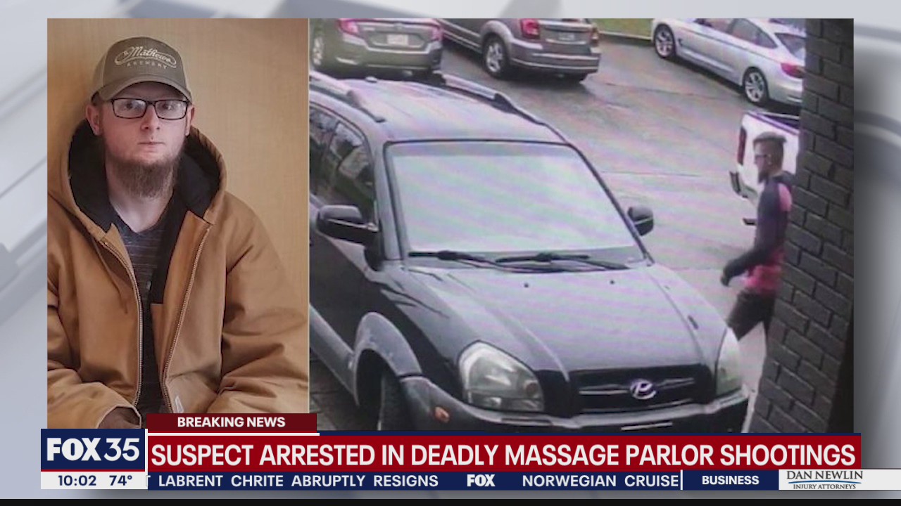 Man in custody after fatal shootings at Atlanta-area massage parlors leave 8 dead