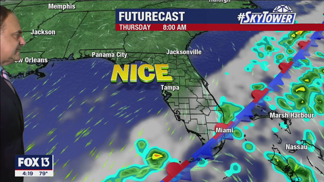 Wednesday evening weathercast
