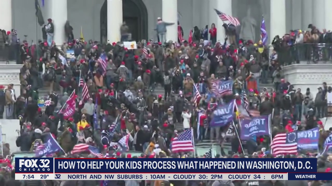 How to talk to your kids about the violence at the U.S. Capitol this week