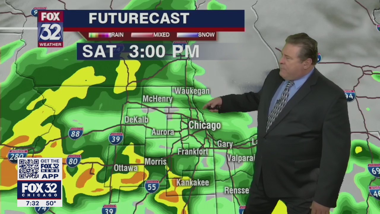 Saturday morning forecast for Chicagoland on April 10