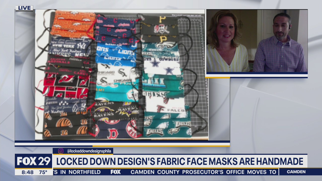 Locked Down Designs creates face masks to show off personality
