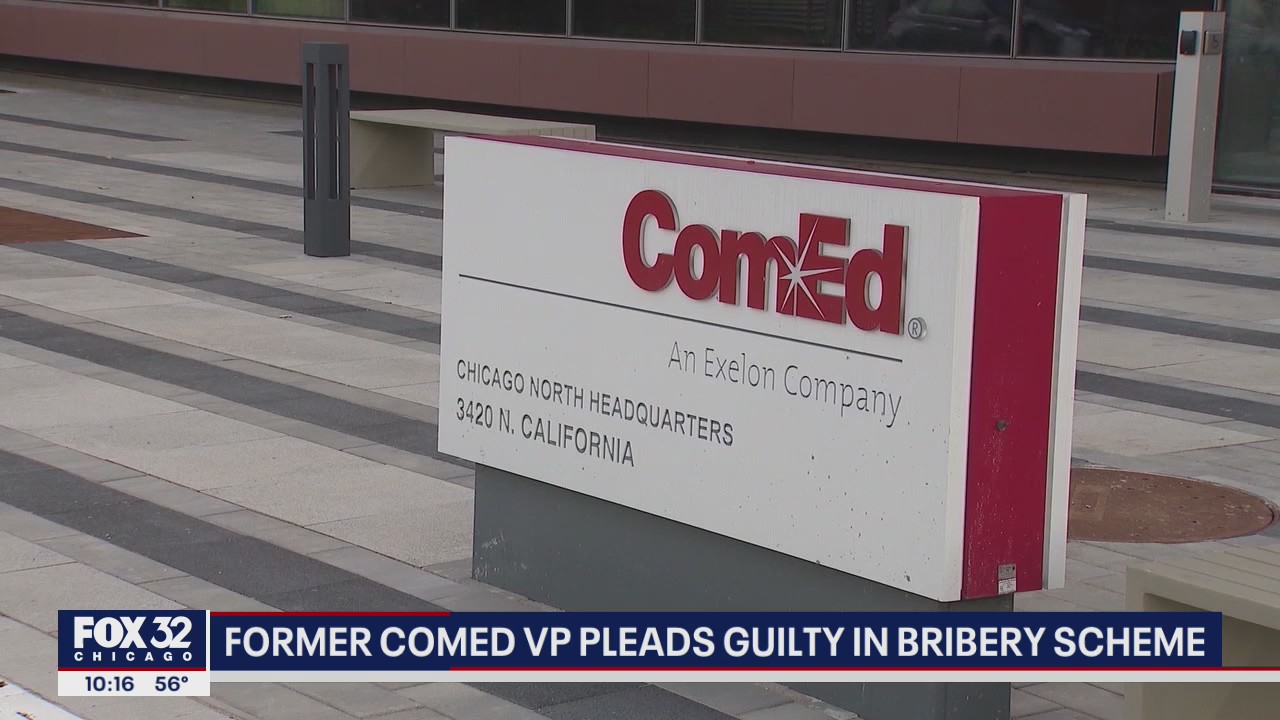 Former ComEd vice president pleads guilty in ongoing bribery probe