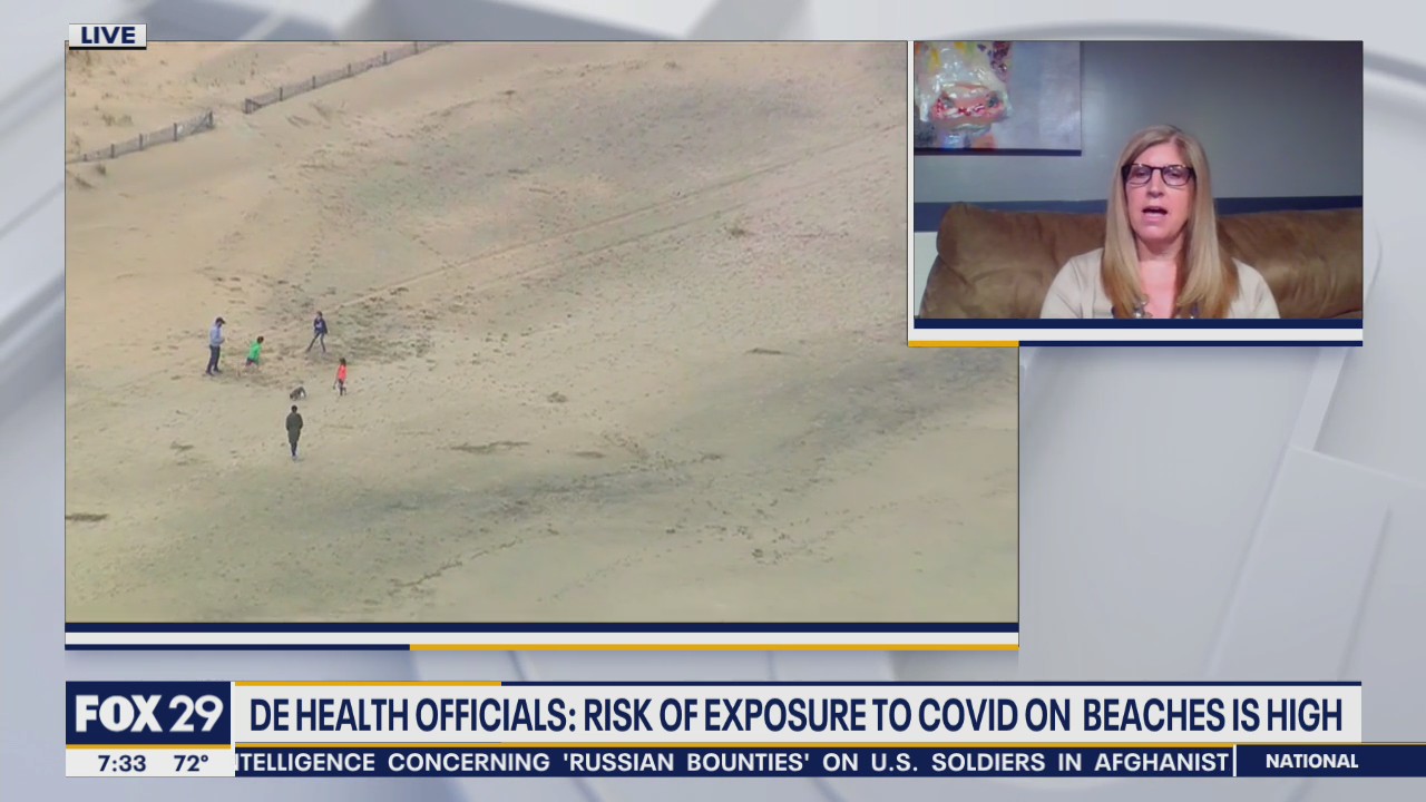 Delaware health officials warn of increased risk of exposure to COVID-19 in beach towns