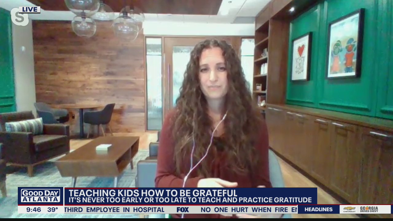 Teaching children how to be grateful