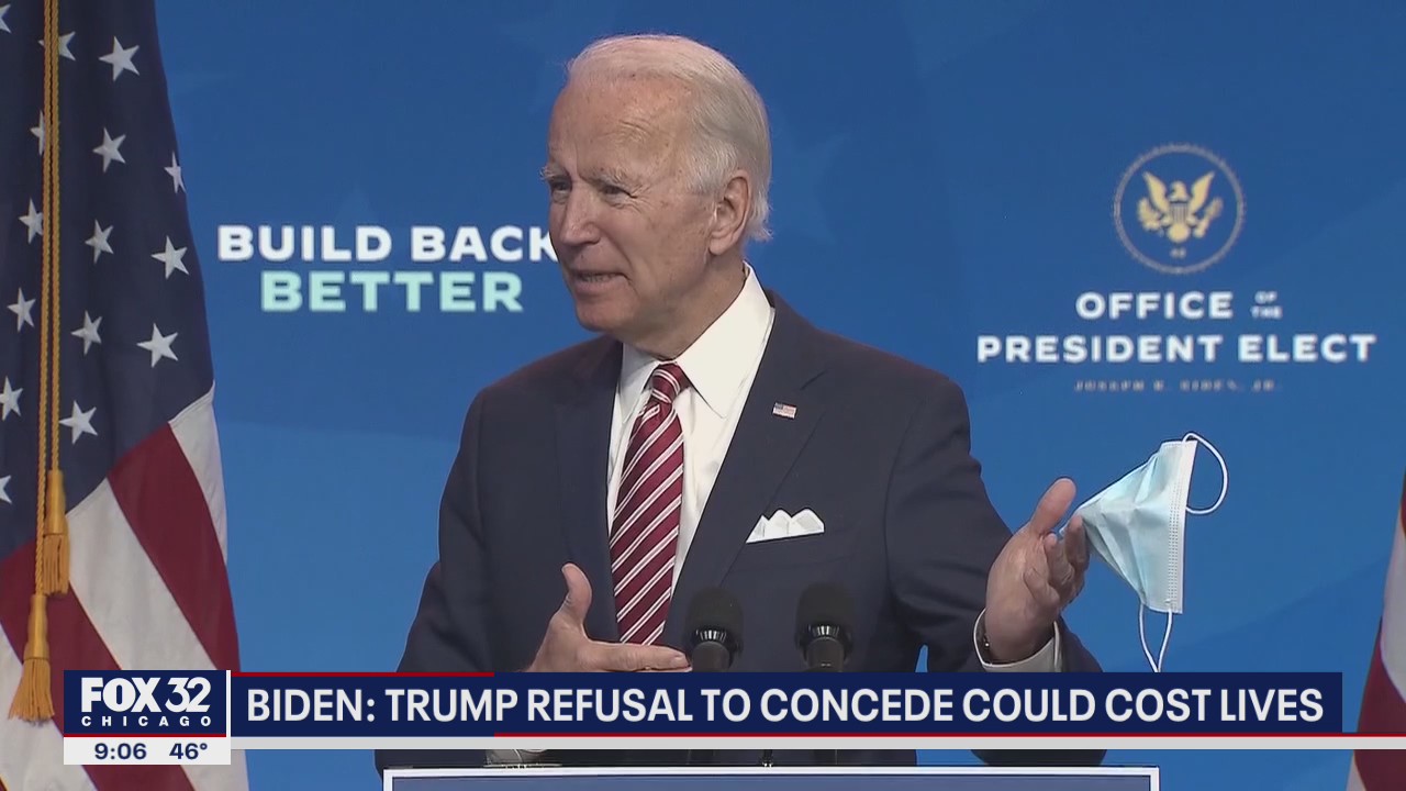 'More people may die': Biden urges Trump to aid transition