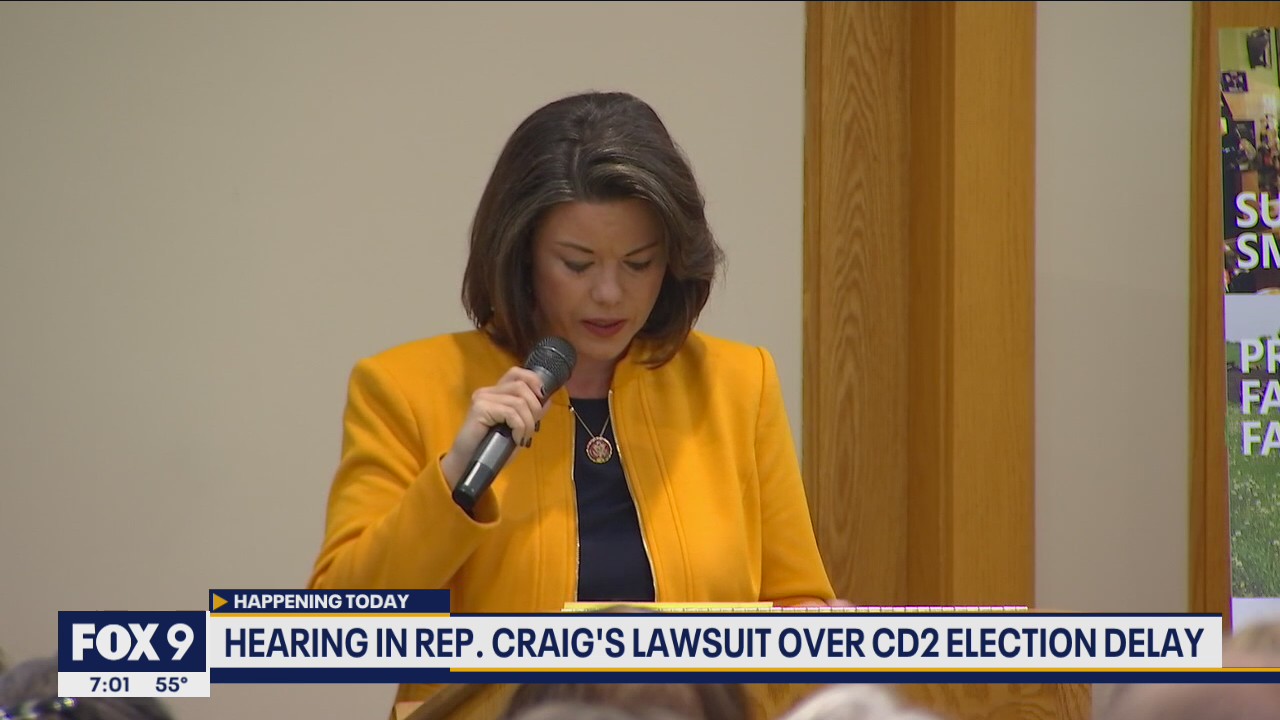 Hearing Wednesday in Rep. Craig lawsuit over CD2 election delay