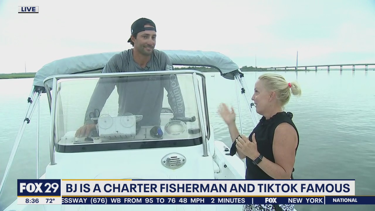 Charter fisherman is Tik Tok famous