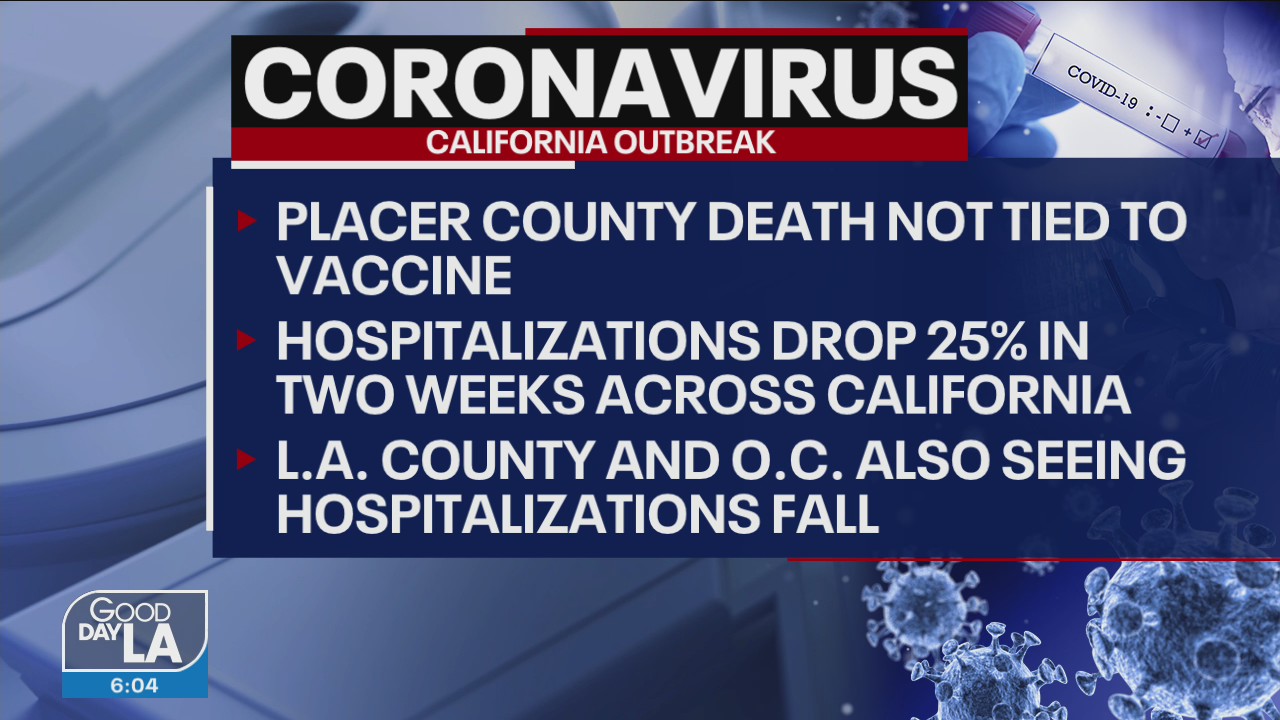 Vaccine ruled out as cause of death in NorCal man who had COVID-19, officials say