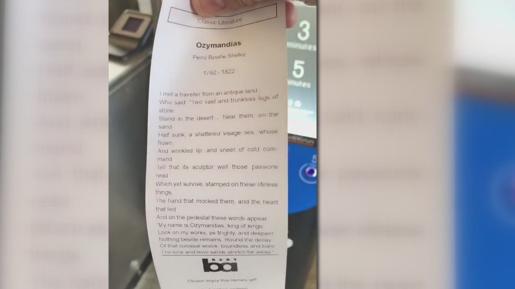 BART offers short story dispensers