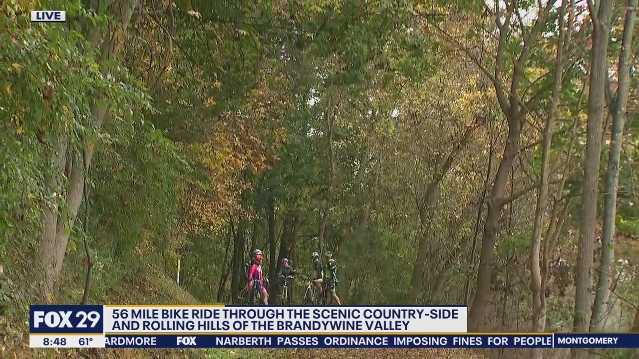 Brandywine Valley Roubaix ride features fall foliage and benefits charity