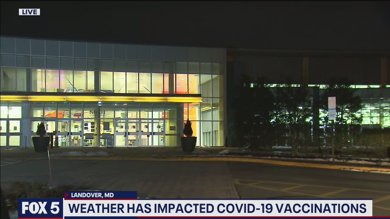 Weather delaying vaccination process locally and nationwide