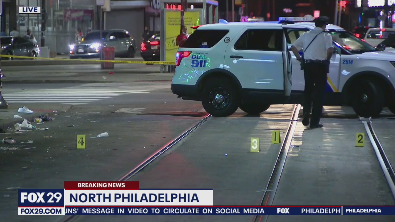 4 wounded in North Philadelphia shooting, police say