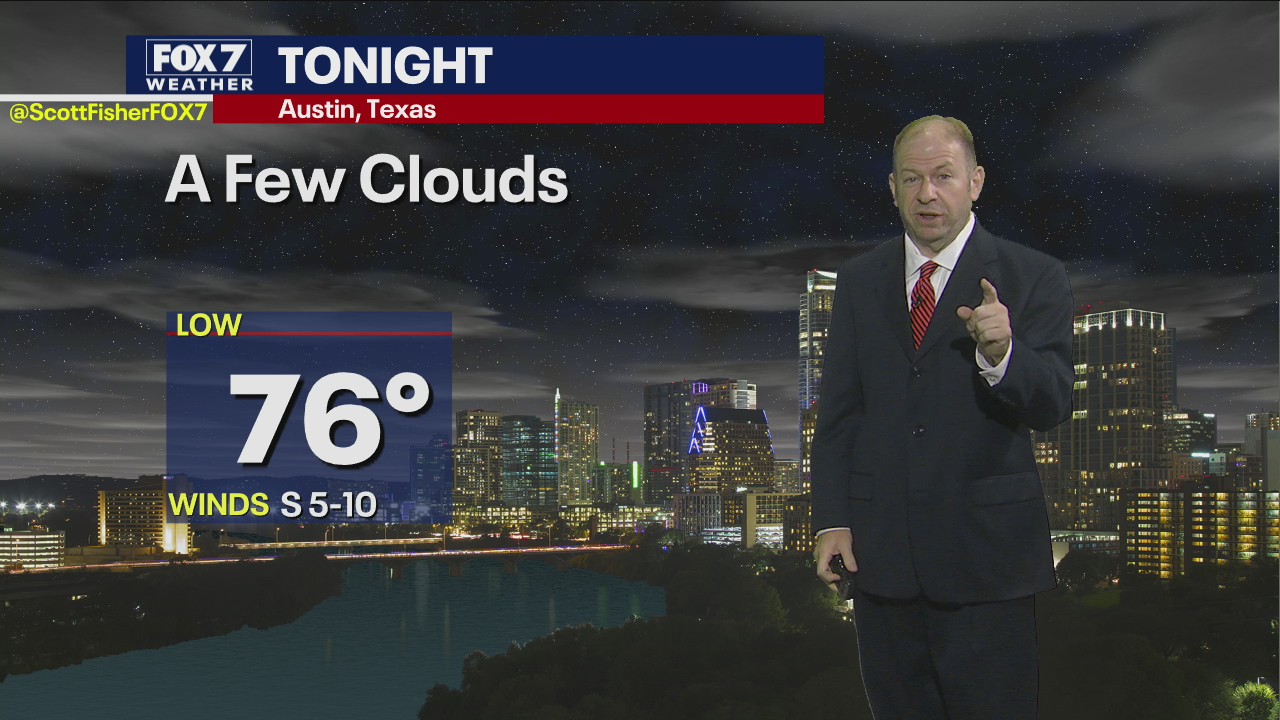 Evening weather forecast for July 1, 2021
