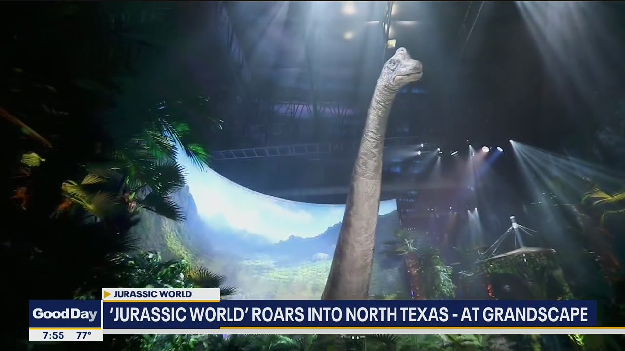 Jurrassic World opens at Grandscape in The Colony