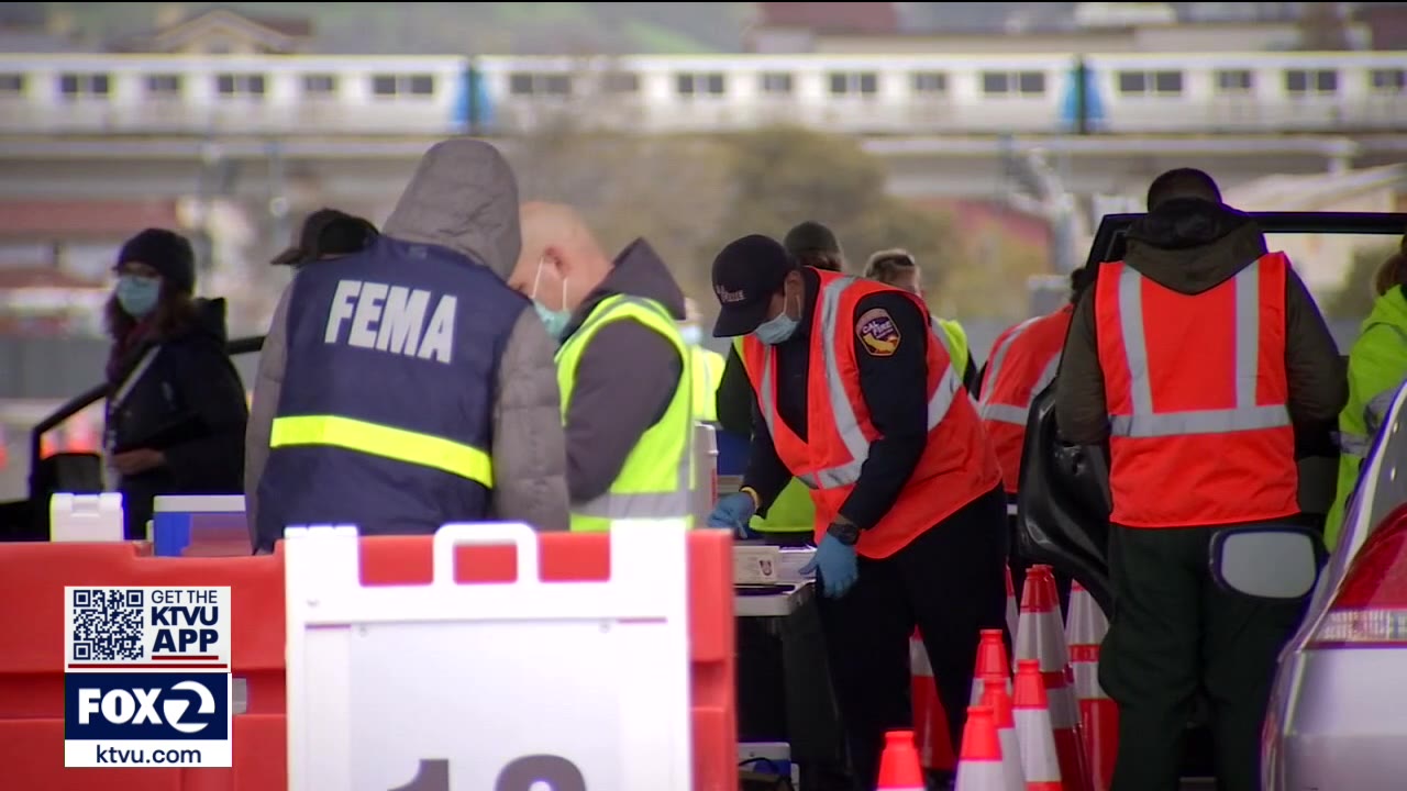 Oakland officials plea with FEMA to keep COVID vaccination site open at Oakland Coliseum