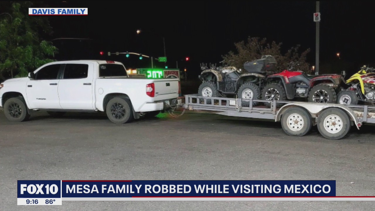Mesa family recounts frightening ordeal following robbery during Mexico trip