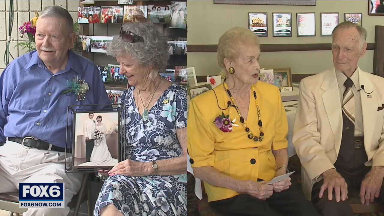 Wisconsin couples celebrate 70+ years of marriage