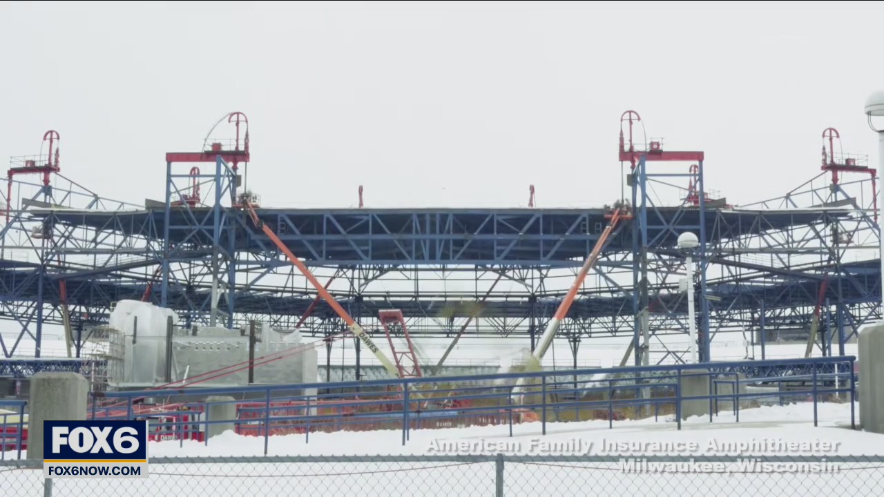 Summerfest is still over a month away, but the American Family Insurance Amphitheater is getting ready for its first concert of the season