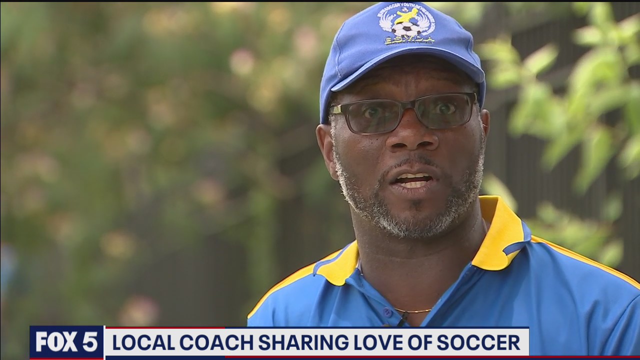 Maryland coach sharing love of soccer, learning