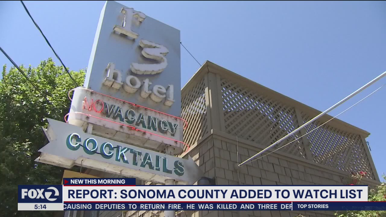 Report: Sonoma County added to state's monitoring list o