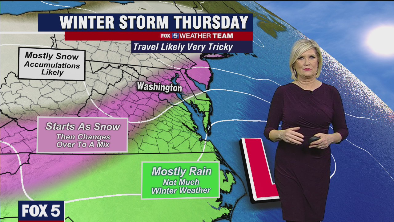 Tuesday Night Weather Forecast