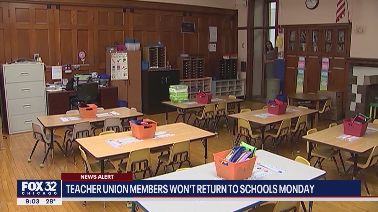 Some Chicago Teachers Union members planning to refuse to return to school buildings on Monday