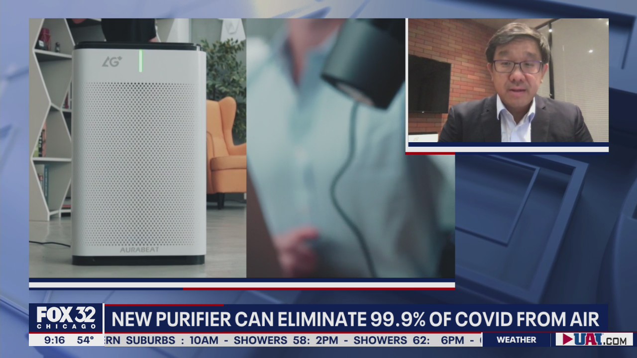 Company touts purifier that can eliminate 99.9% of COVID-19 from air