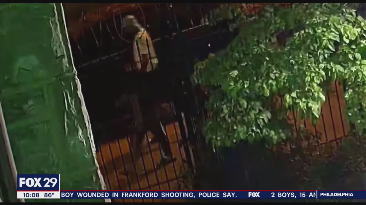 Police seek 2 men caught on camera setting fire at church in North Philly