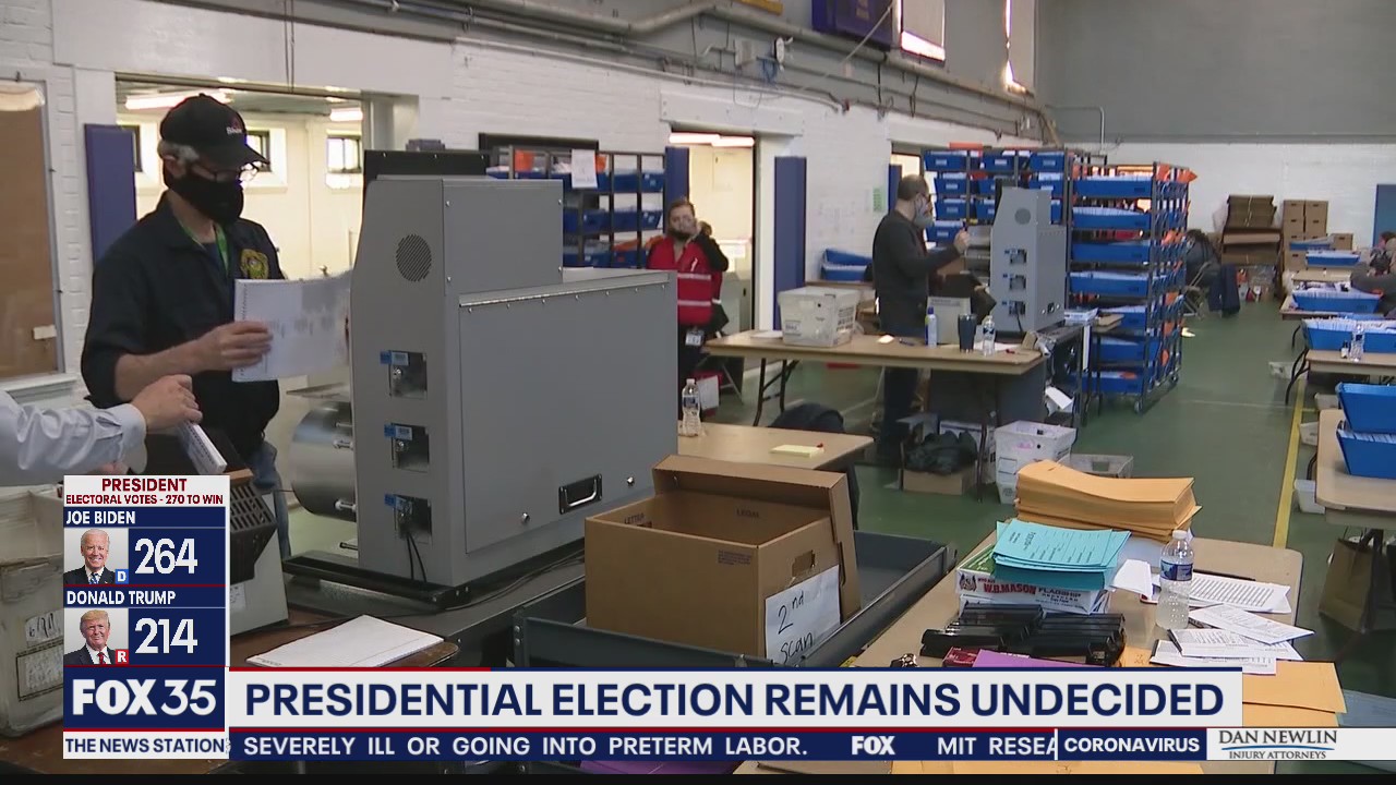 Presidential election remains undecided