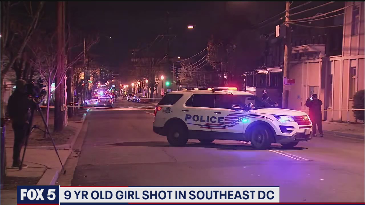 9-year-old girl shot in Southeast DC