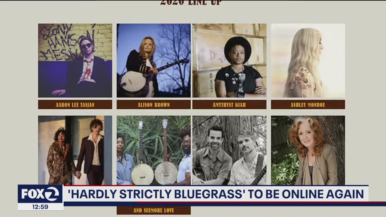 Hardly Strictly Bluegrass Music Festival will be virtual again