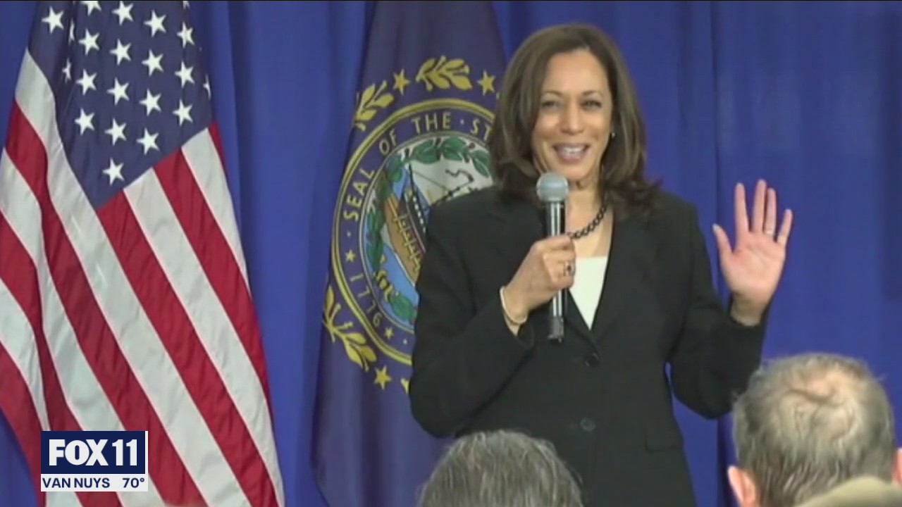 VP Kamala Harris returns to her LA home for the weekend