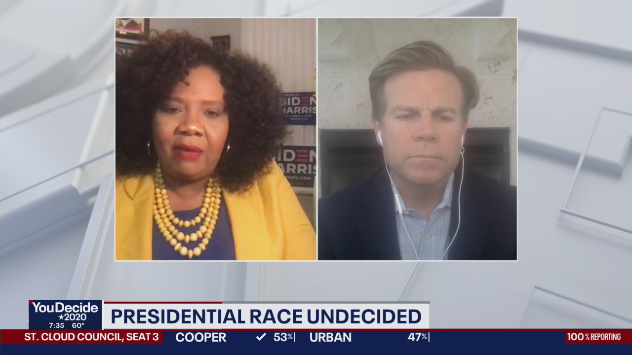 Presidential race undecided