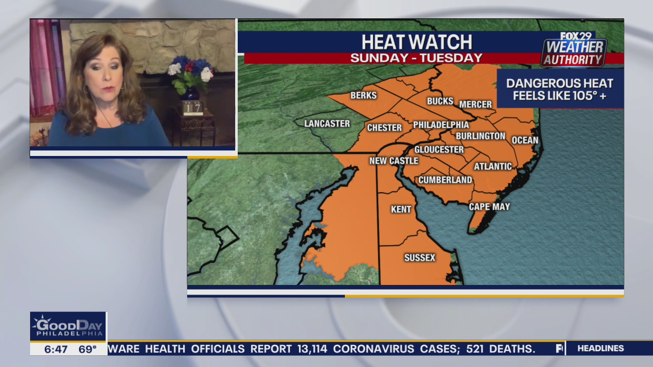 Weather Authority: Heat ramps up across region over weekend