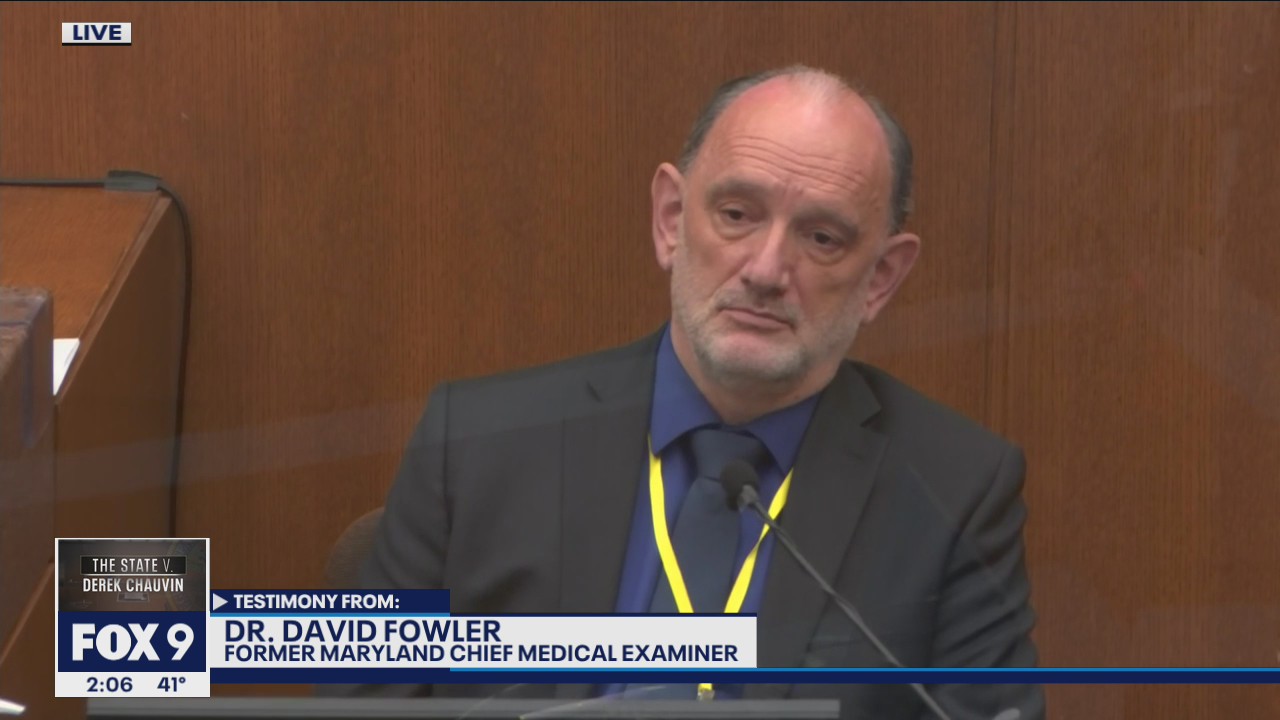 State questions Dr. Fowler on role of asphyxia in death of George Floyd