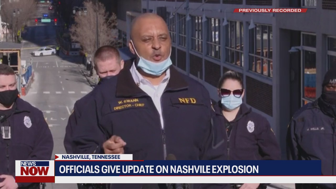 Officials give update on Christmas Day explosion in Nashville