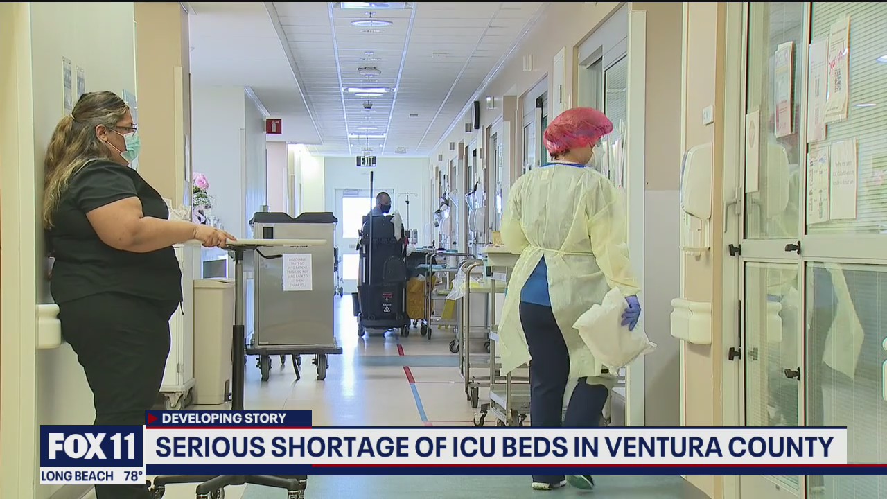 Serious shortage of ICU beds in Ventura County