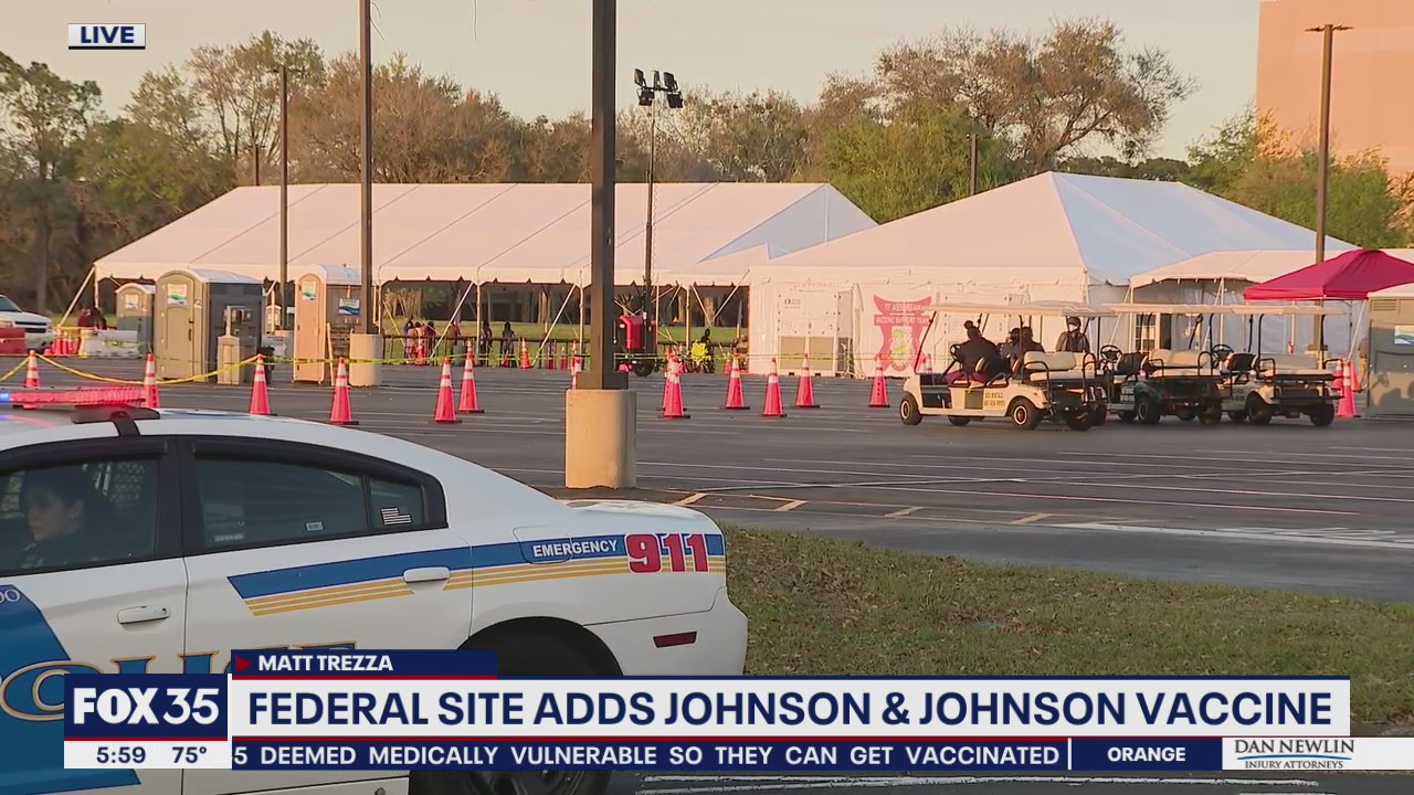 FEMA site adds Johnson & Johnson vaccine