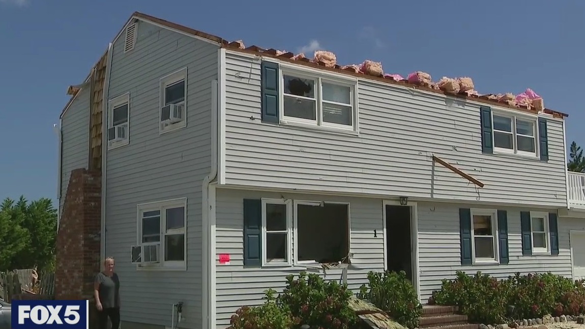 Tornado hits Long Beach Island