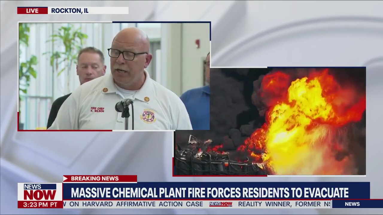 Rockton, Illinois chemical plant fire: Officials still looking into the cause of massive explosion & fire