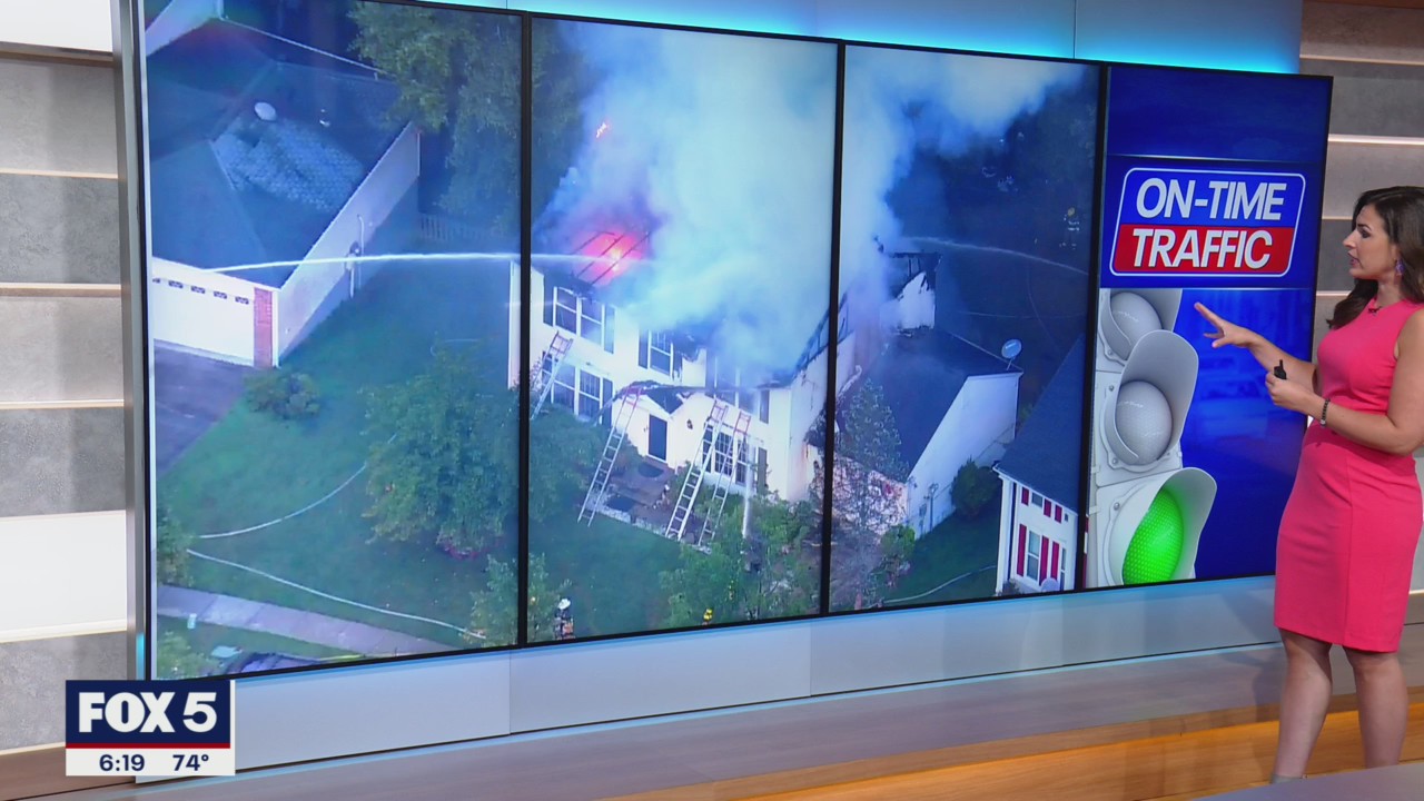 Home evacuated after early morning fire in Laurel