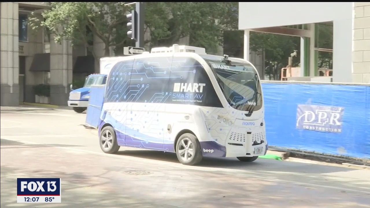 HART launches self-driving shuttle