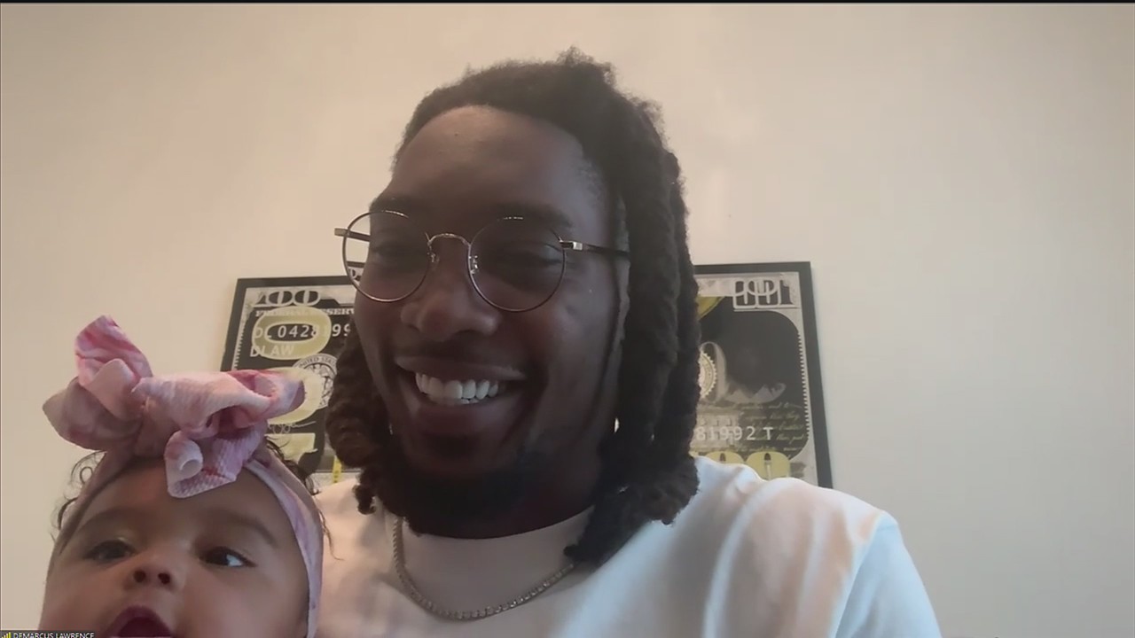 Cowboys player Demarcus Lawrence promotes We Love U blood drive