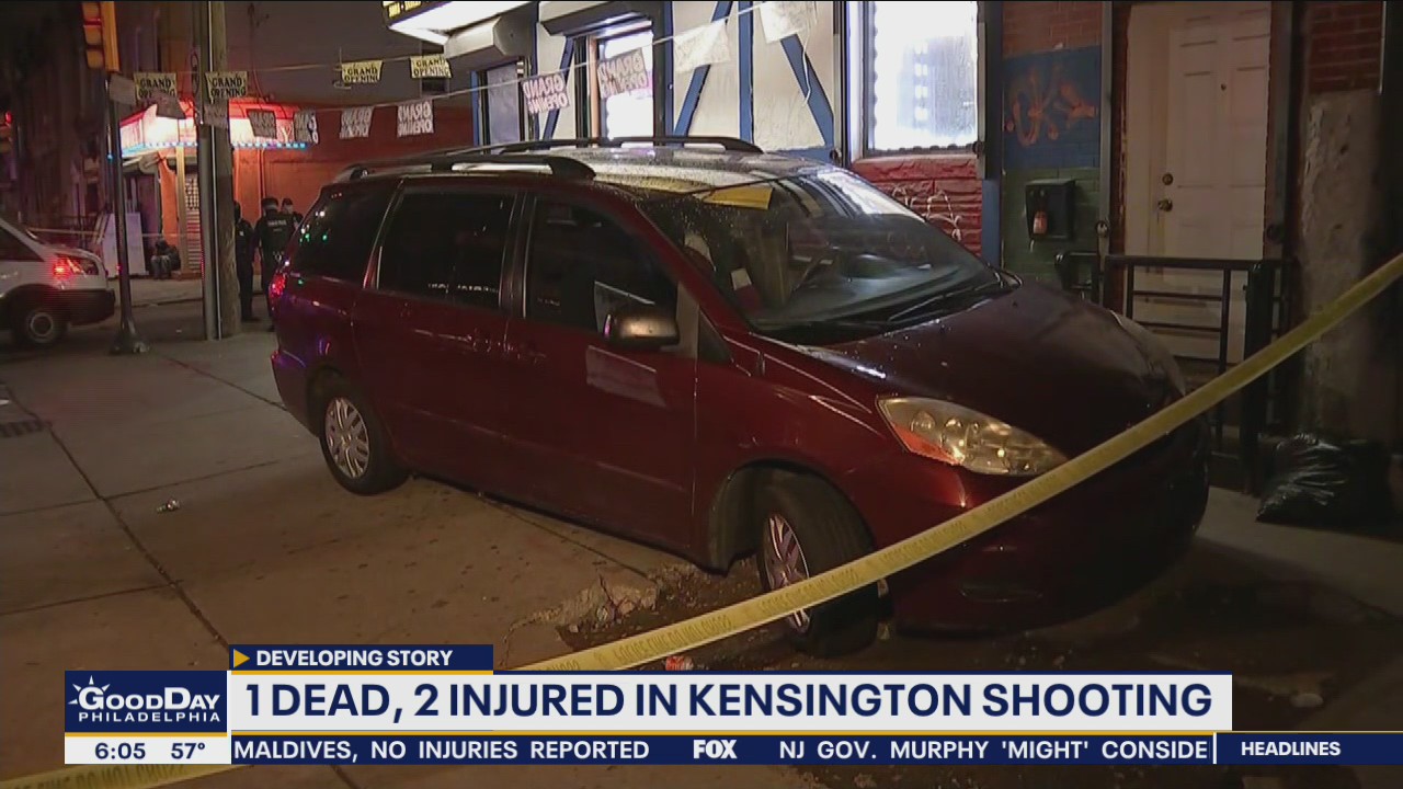 1 dead, 2 injured in Kensington shooting