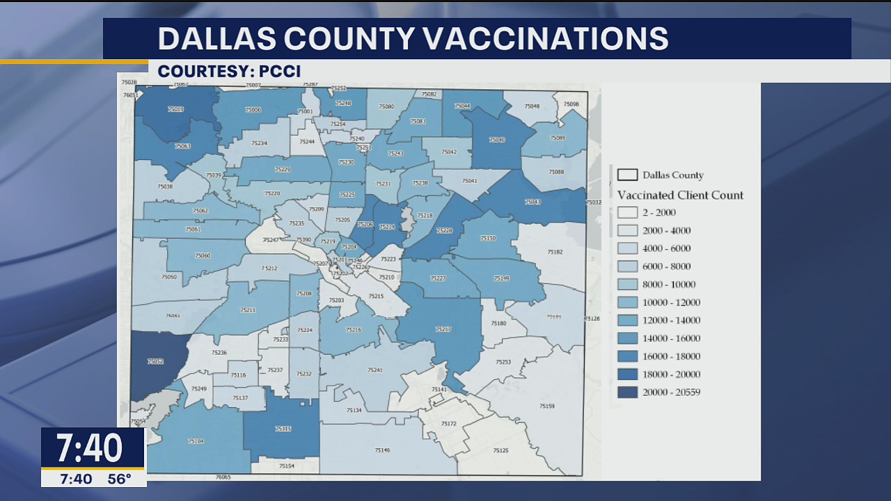 Data helping to identify those most in need of COVID-19 vaccines