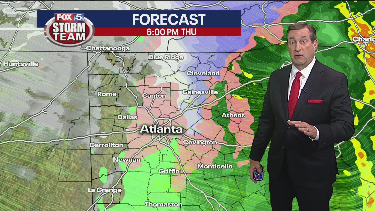 Christmas Eve forecast